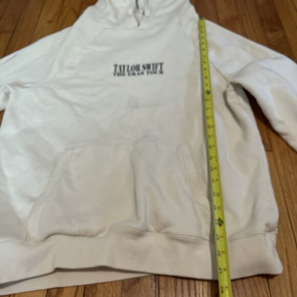 Taylor Swift The Eras Tour II  Hoodie Sweatshirt in Beige Size‎ Small - Picture 7 of 8